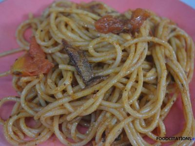 Tuyo Spaghetti Recipe