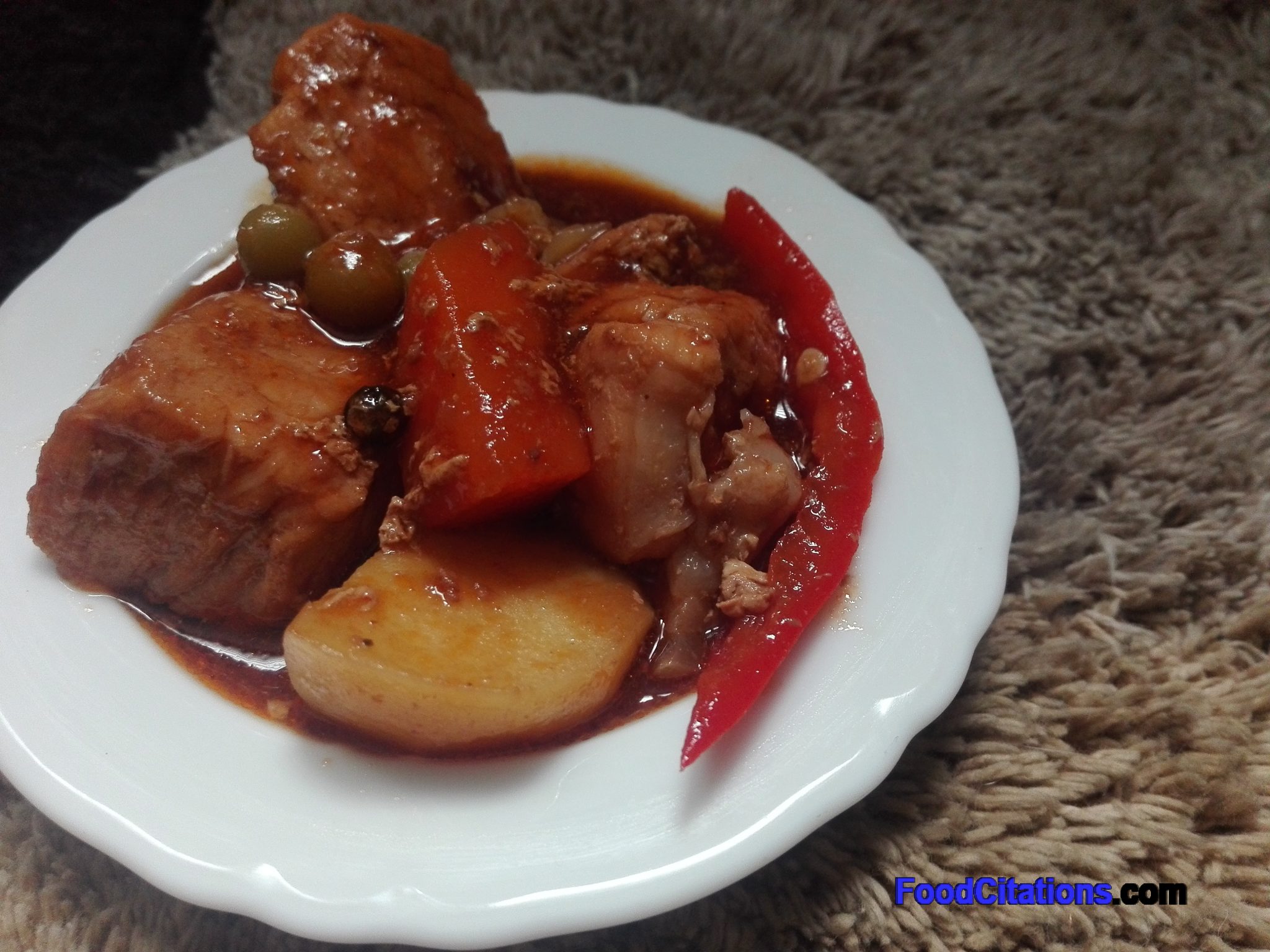 Pork Mechado Recipe Food Citations