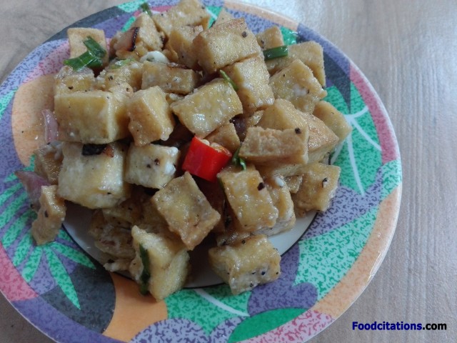 Tofu Sisig Recipe