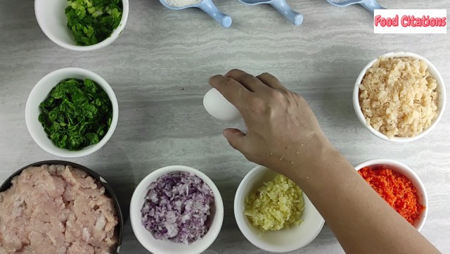 Chicken Shanghai ingredients